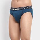 Men's Cotton Brief, Teal Blue, small image number null